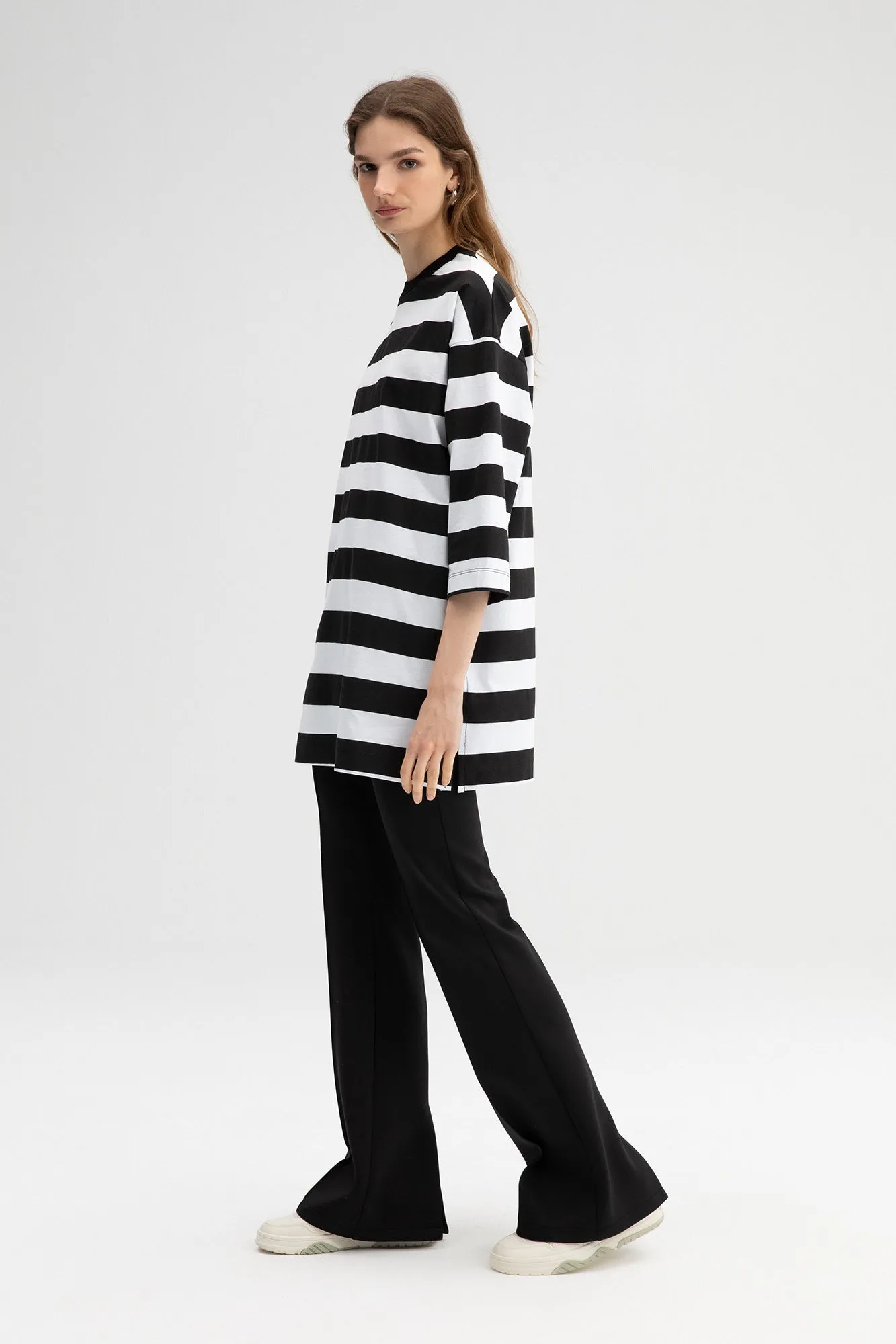 STRIPE OVERSIZE T-SHIRT