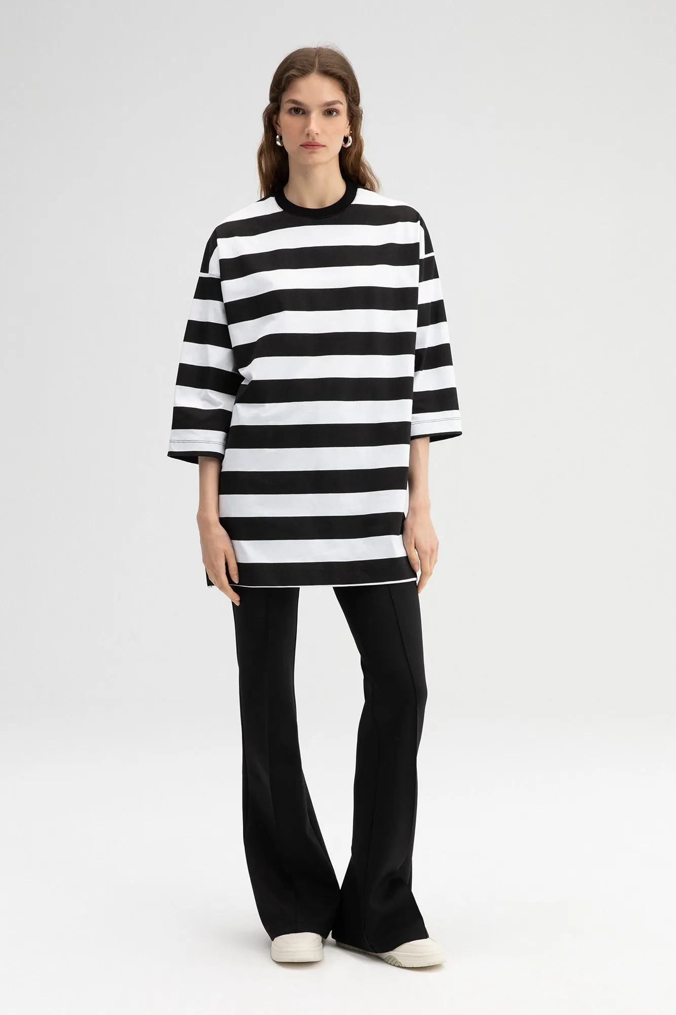 STRIPE OVERSIZE T-SHIRT