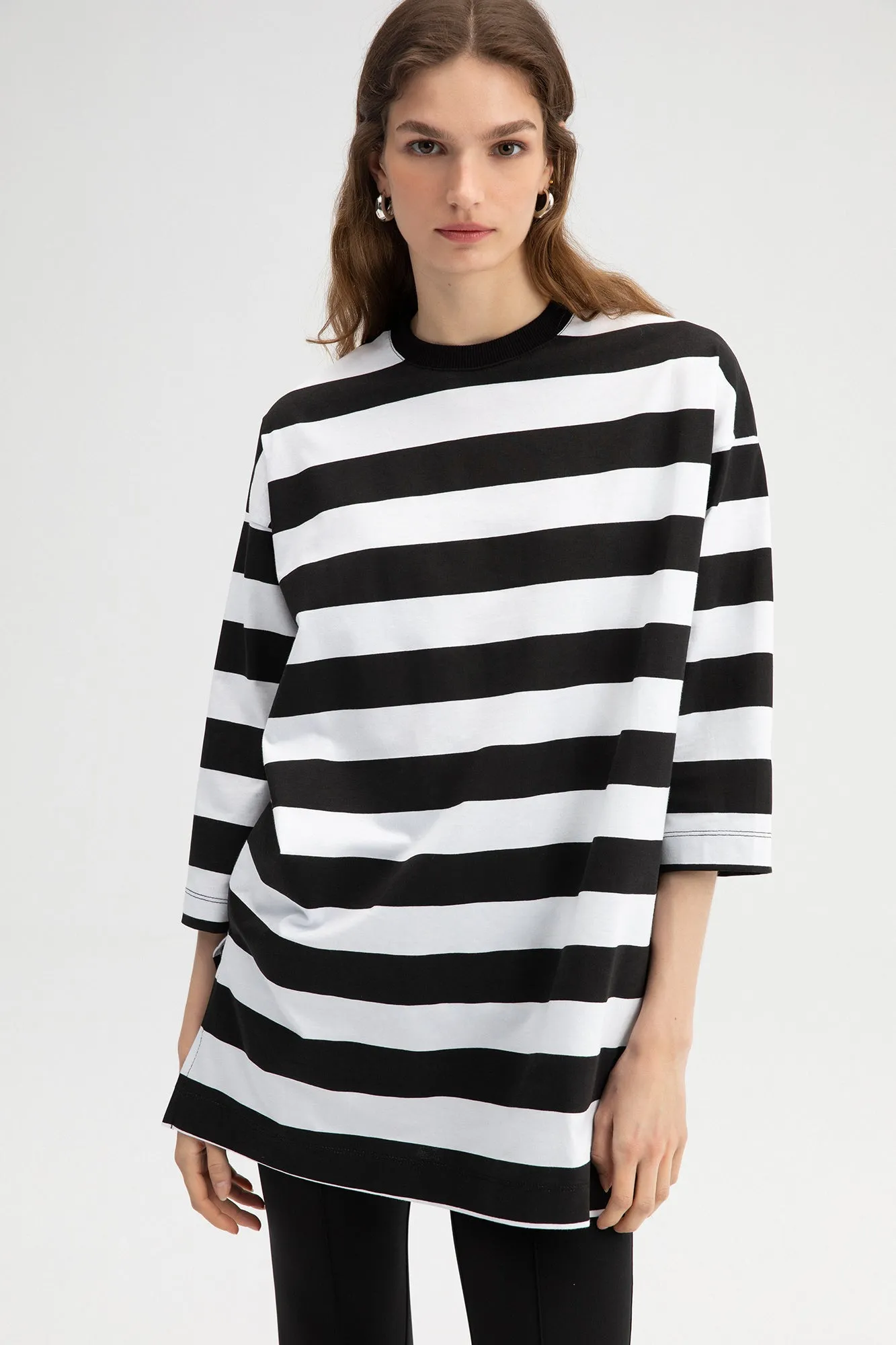 STRIPE OVERSIZE T-SHIRT