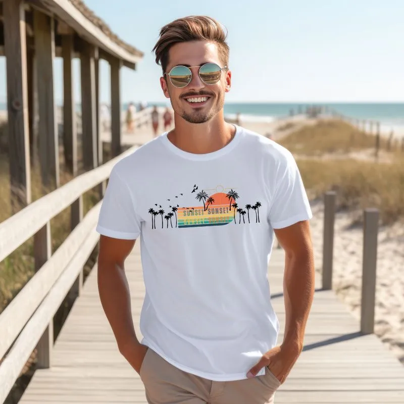 Sunset on the Horizon Graphic Tee