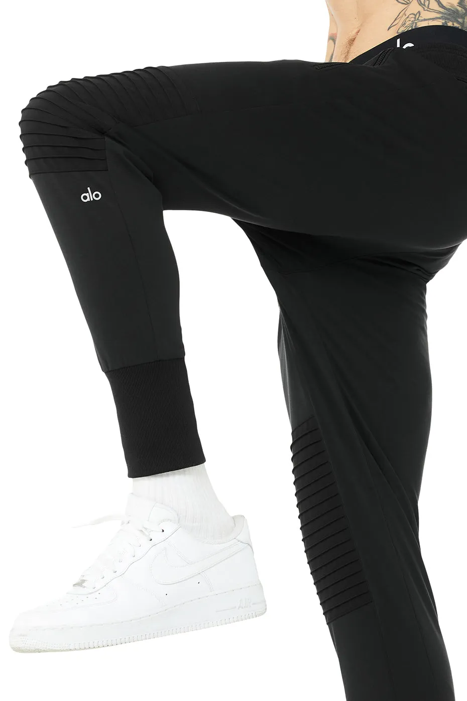 Technical Moto Jogger - Black