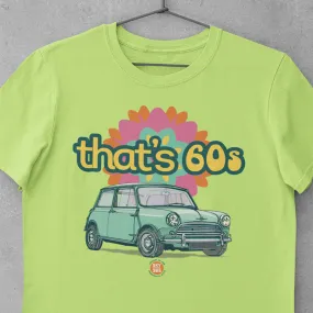 THAT'S 60s MINI COOPER T-SHIRT