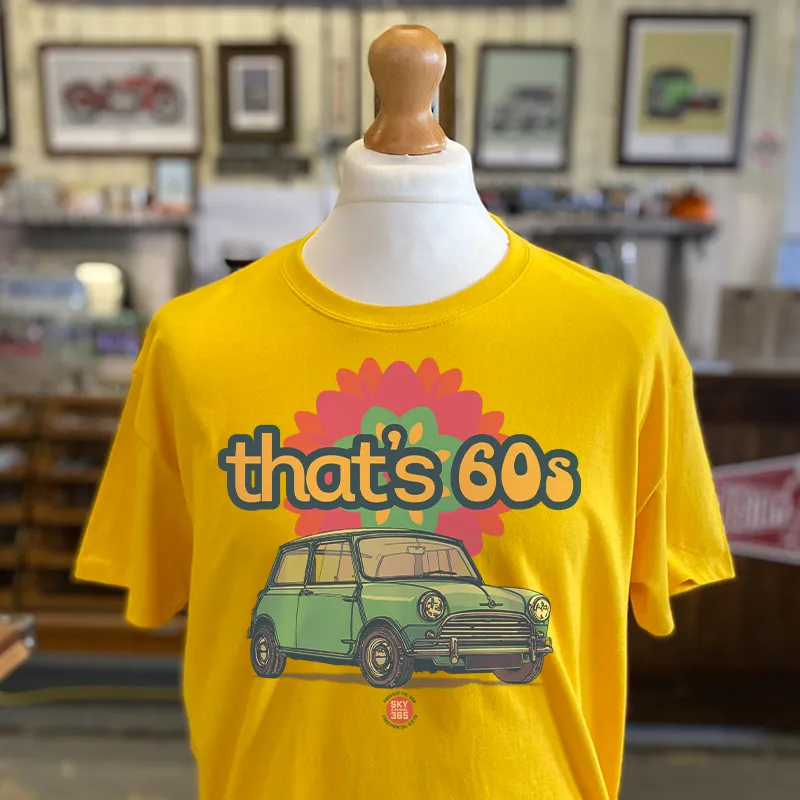 THAT'S 60s MINI COOPER T-SHIRT