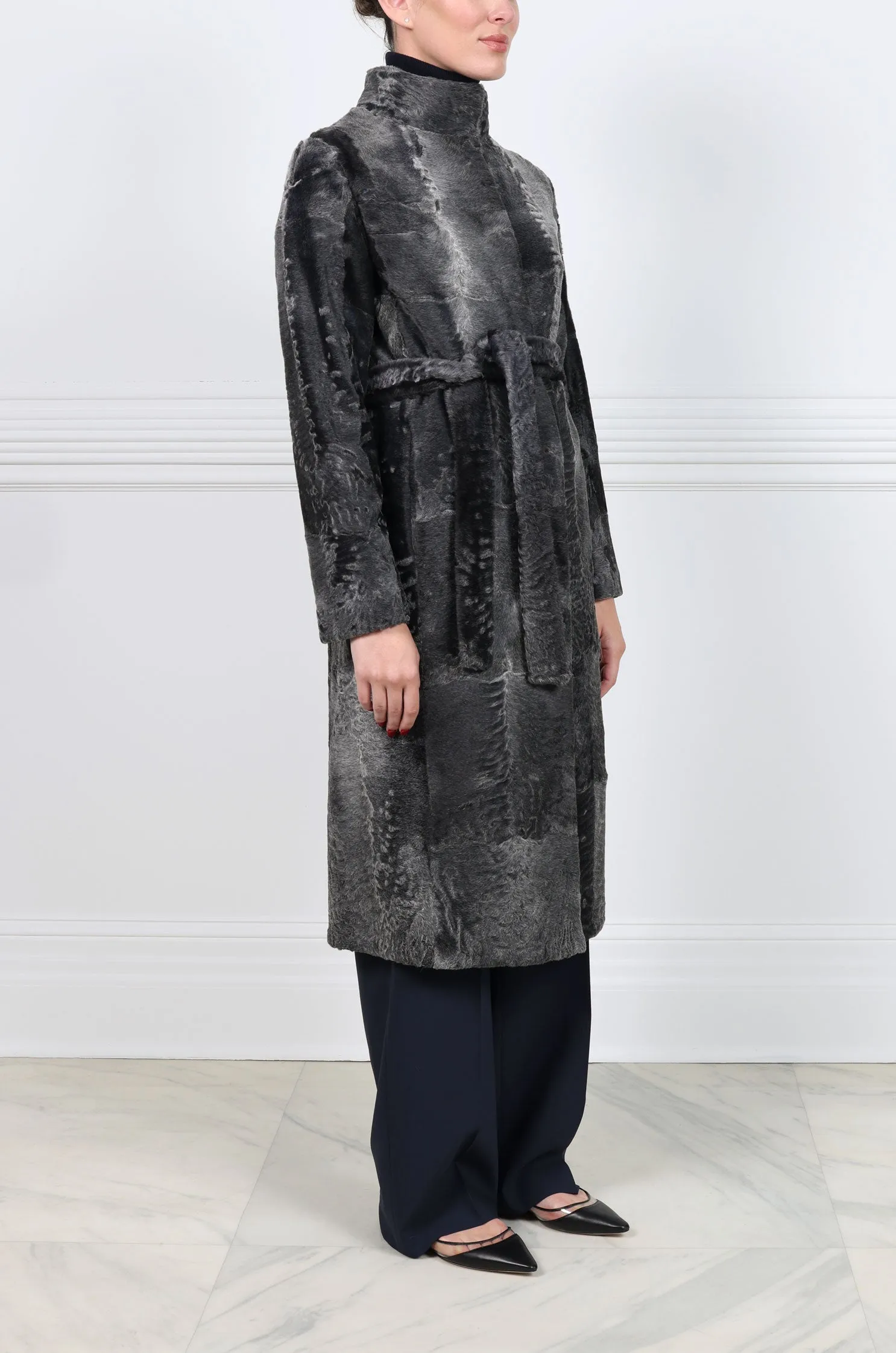 The Asher Lamb Fur Coat