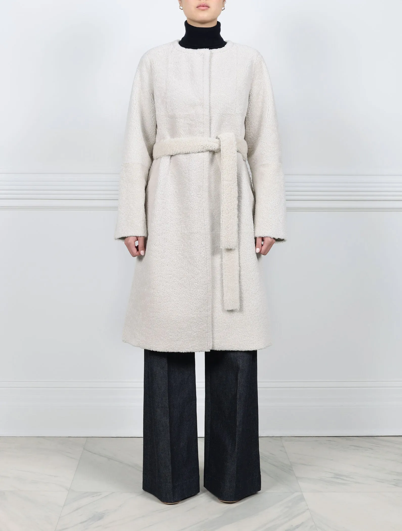 The Marilyn Reversible Shearling Coat