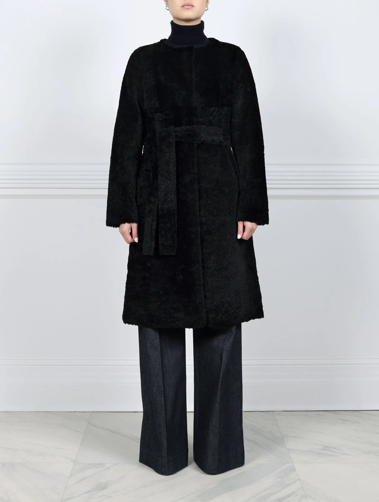 The Marilyn Reversible Shearling Coat