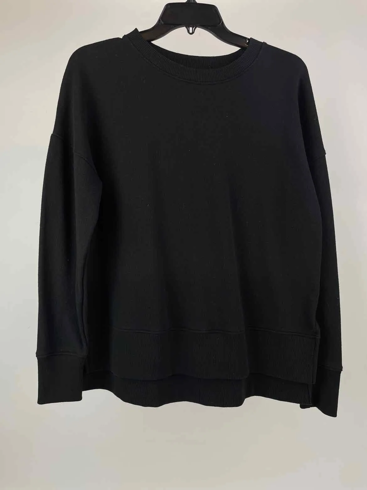 Time & Tru Size S Black Knit Top