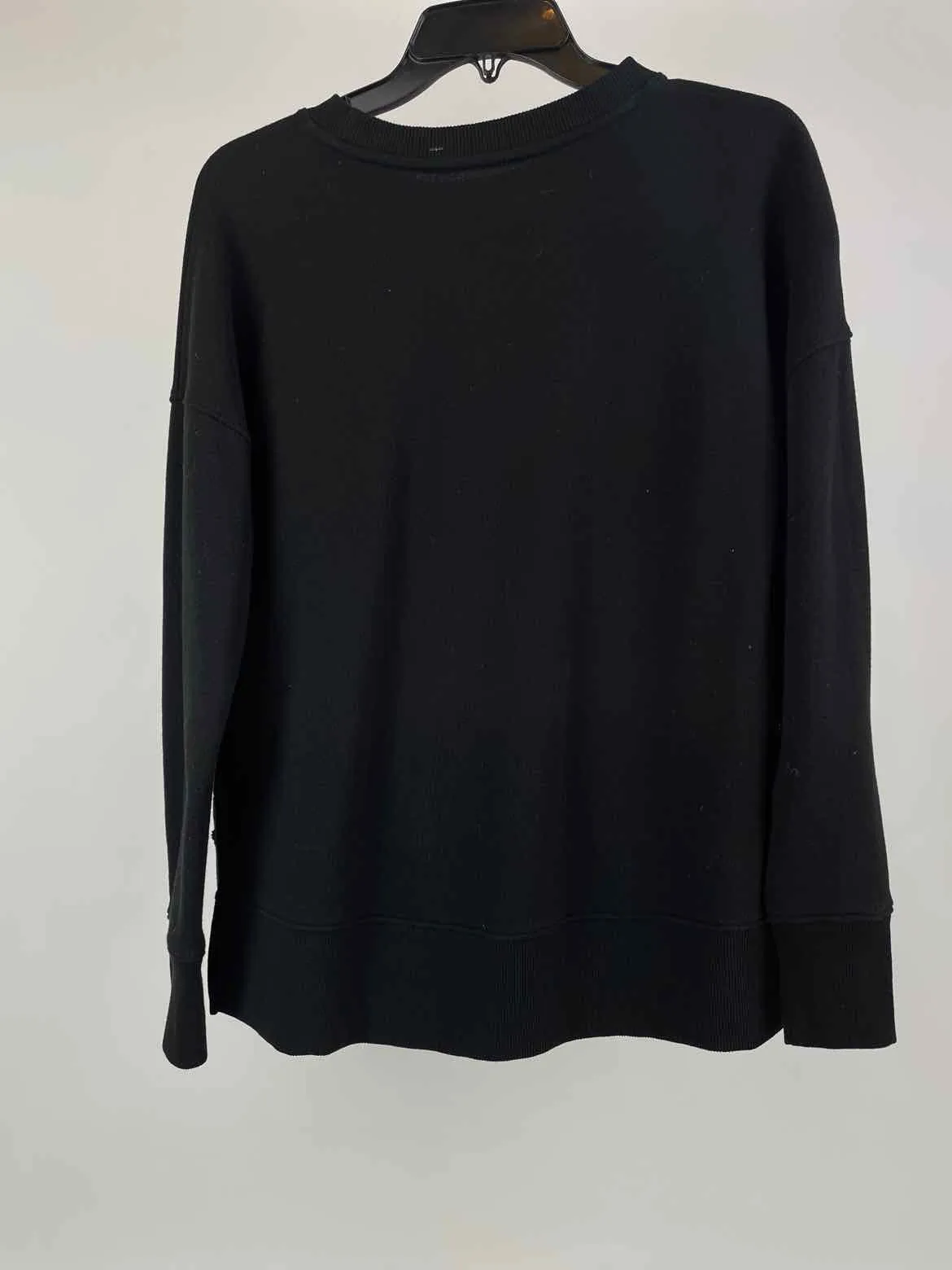 Time & Tru Size S Black Knit Top