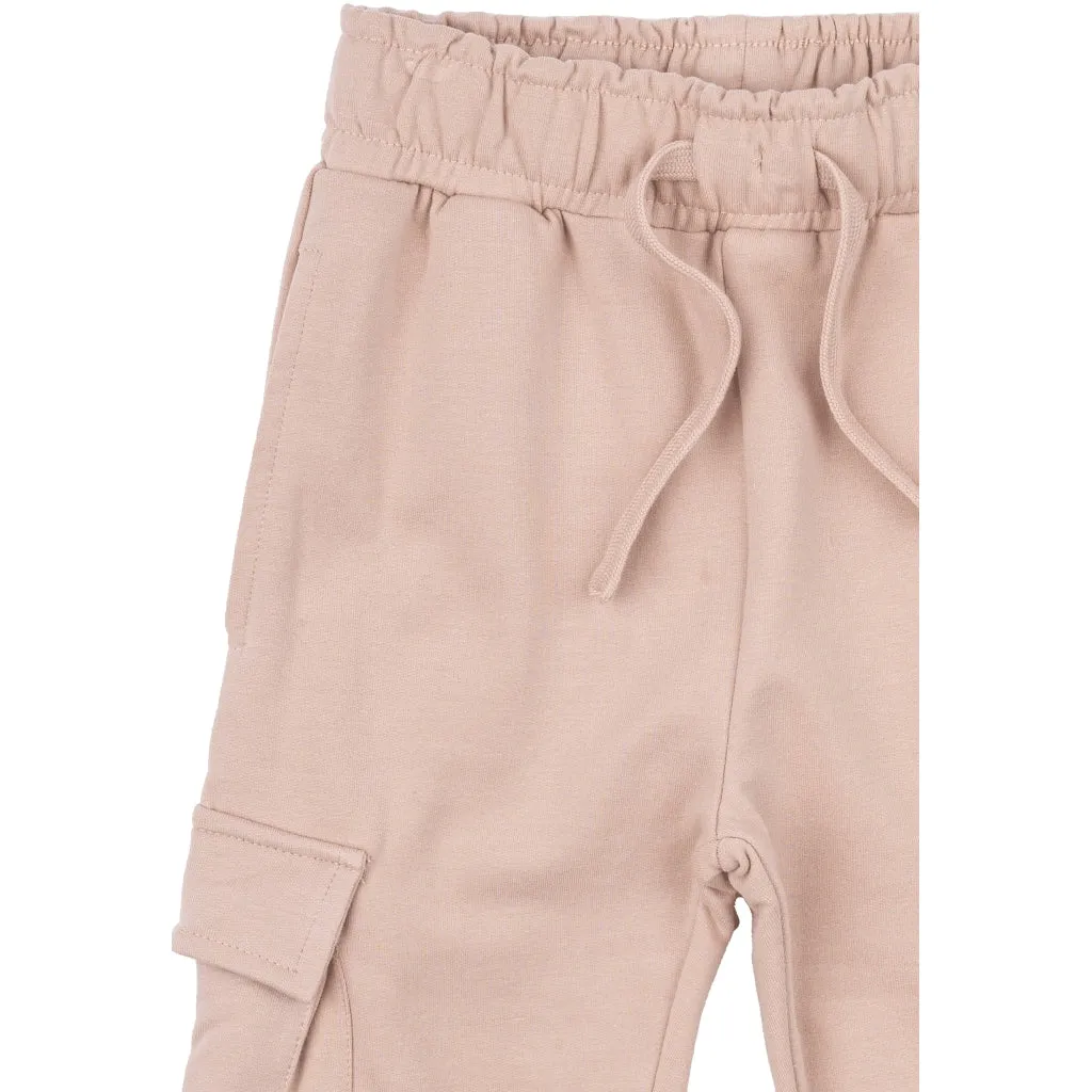 TNSTLegend Unisex Cargo Sweatpants - Adobe Rose