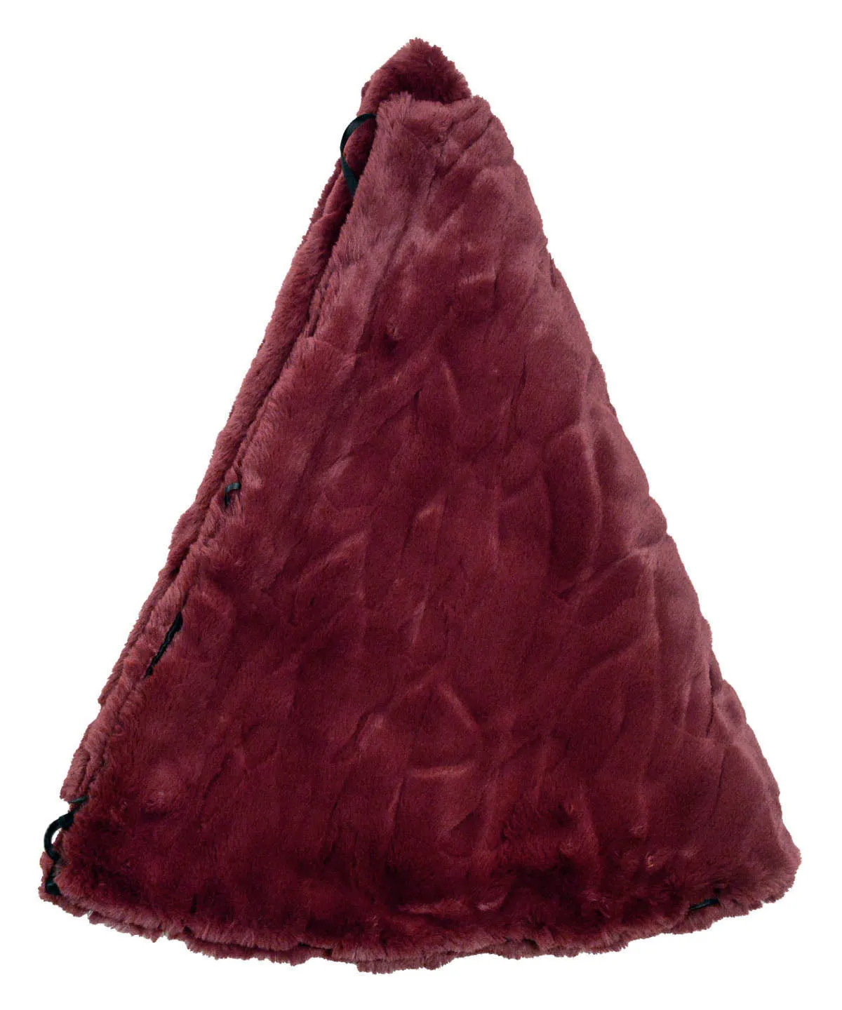 Tree Skirt - Luxury Faux Fur in Cranberry Creek - Sold Out!