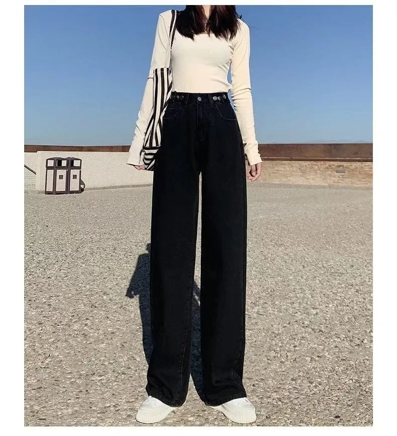 Troo High Waist Denim Pants