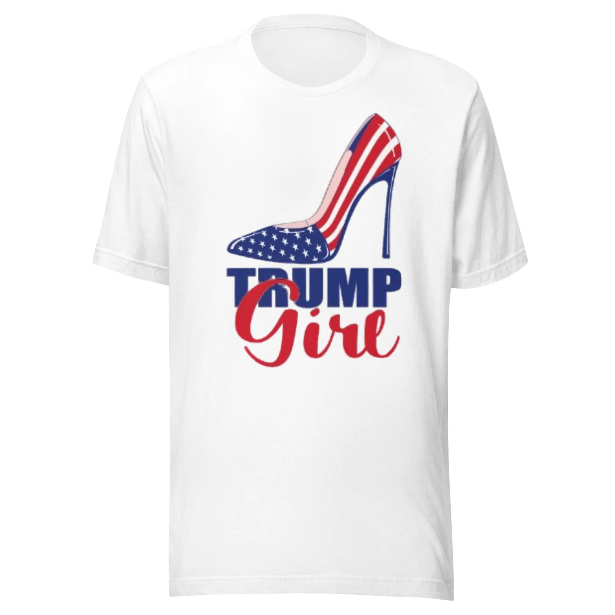 Trump Girl Tshirt Short Sleeve 100% Cotton Crew Neck Top