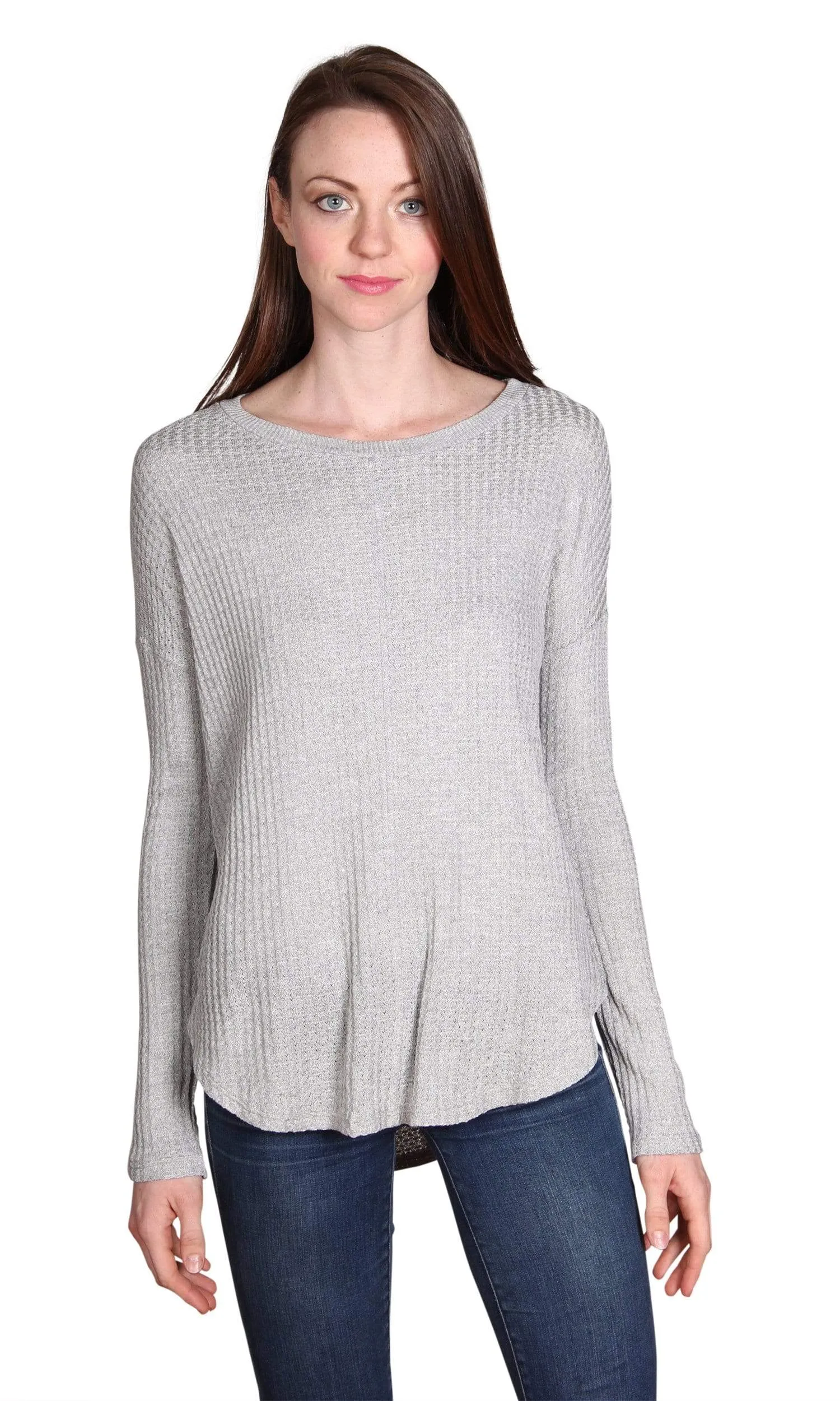 Velvet by Graham & Spencer Belind Thermal Knit Top