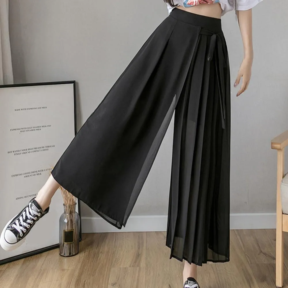 Venise Pleated Skirt Pants