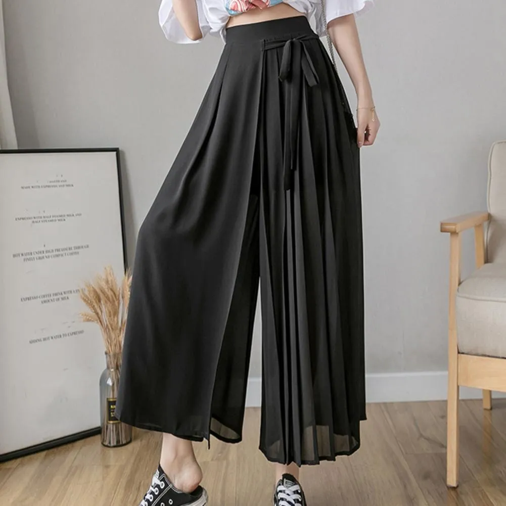 Venise Pleated Skirt Pants