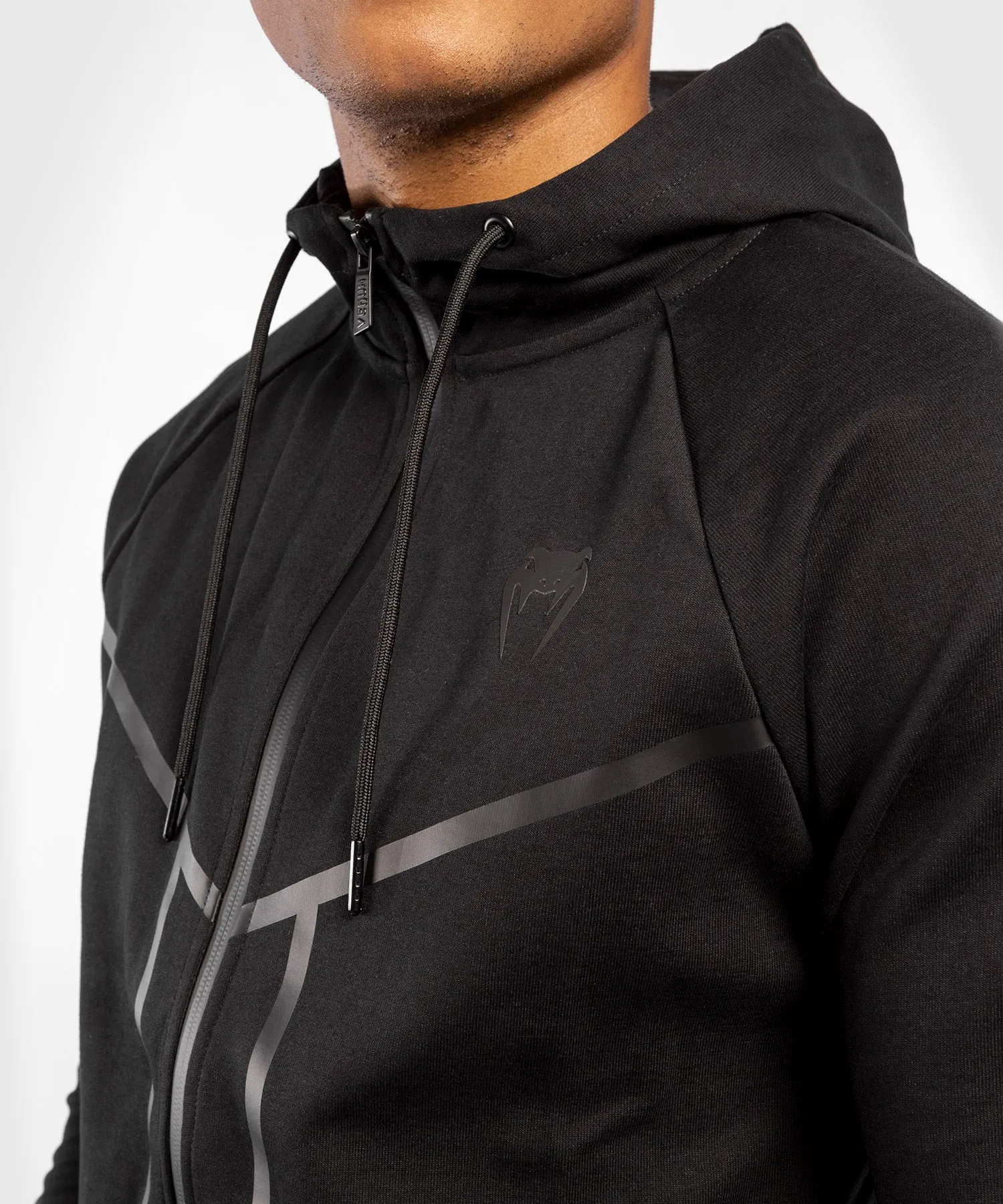 Venum Laser X Connect Hoodie – Black/Black