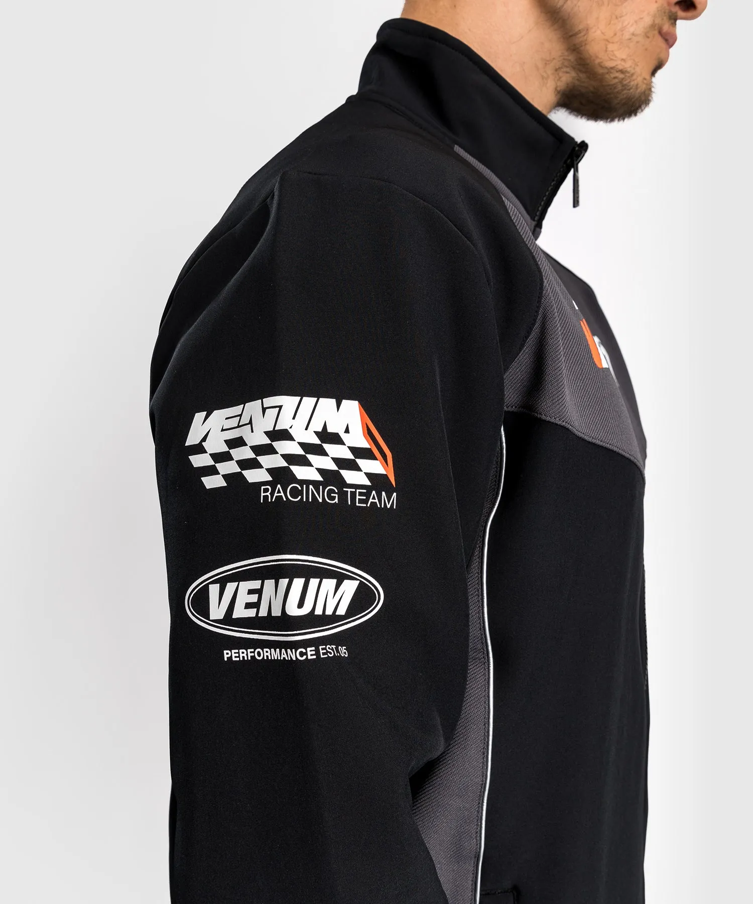 Venum Motorsport Softshell Jacket - Deep Black