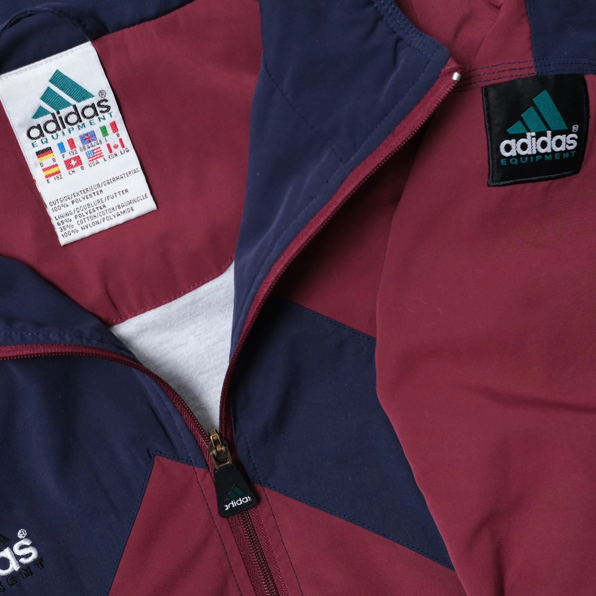 Vintage adidas Equipment Track Jacket Large / XLarge