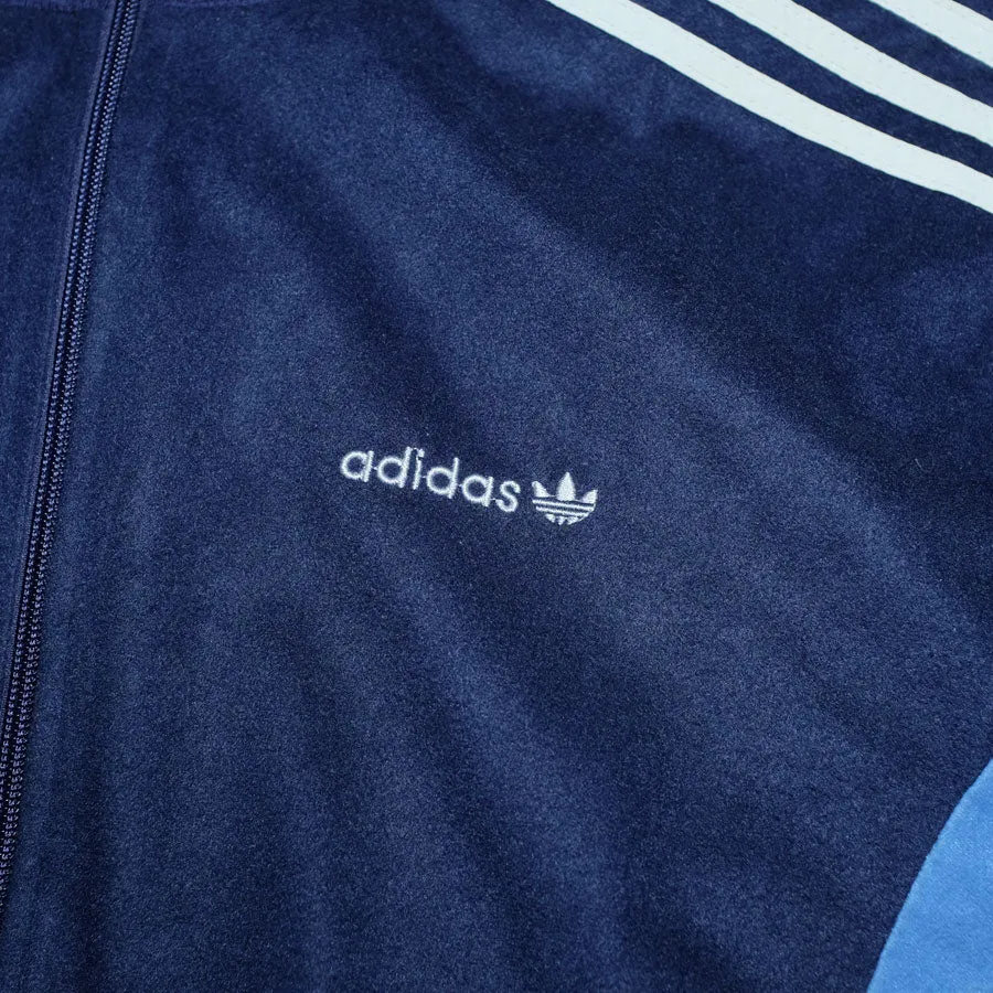 Vintage adidas Velour Track Jacket Large