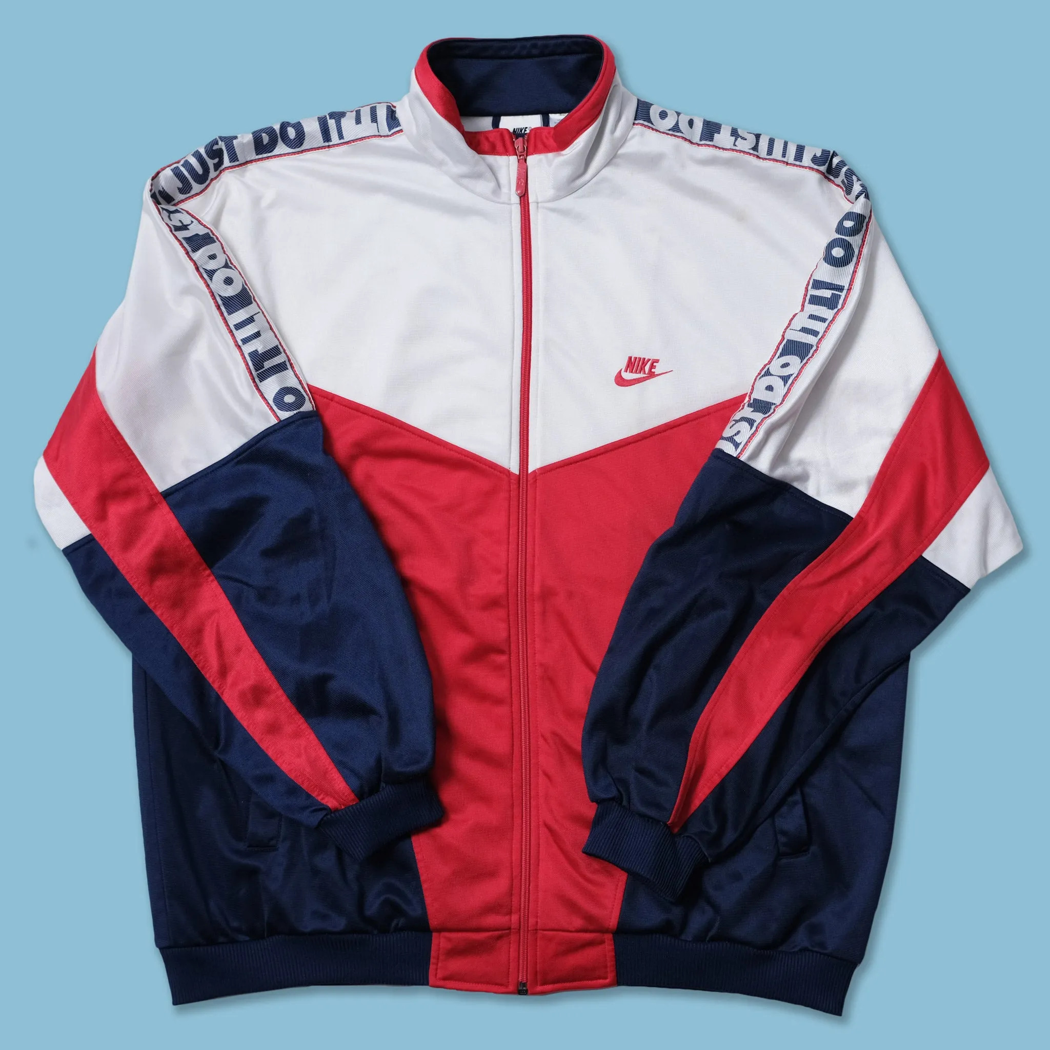 Vintage Nike Tape Track Jacket XLarge