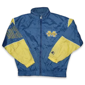 Vintage Starter Michigan Track Jacket XLarge