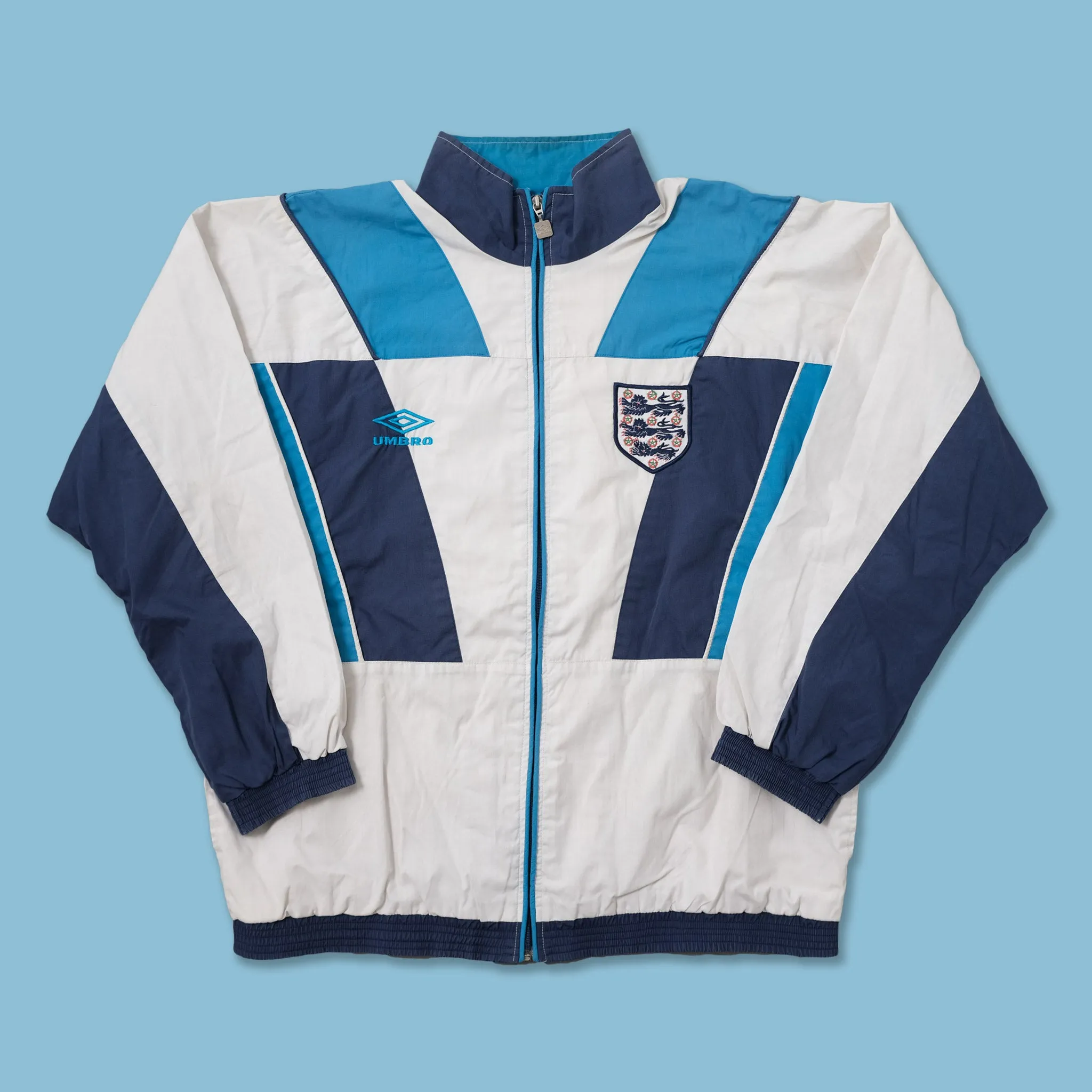 Vintage Umbro England Track Jacket Large / XLarge