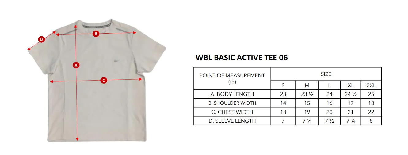 WBL BASIC ACTIVE TEE 06