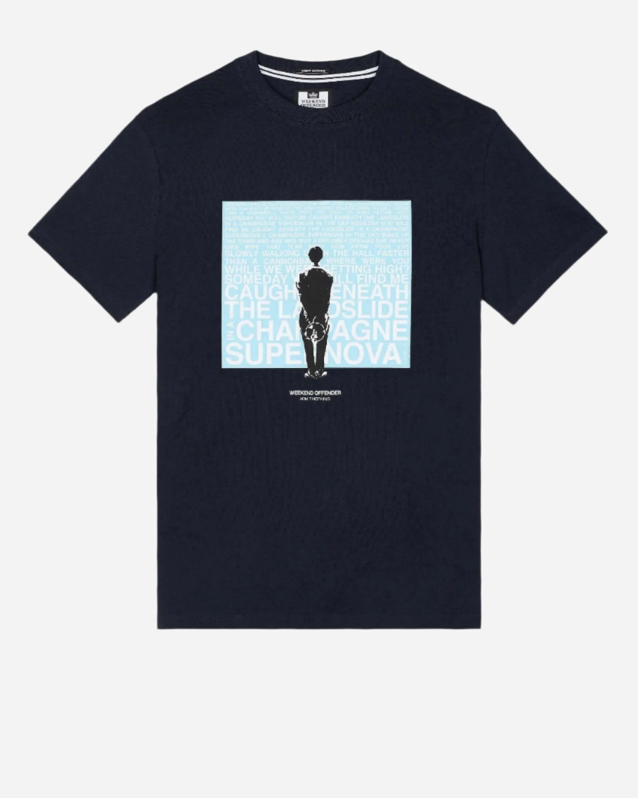 Weekend Offender SUPERNOVA T Shirt Navy