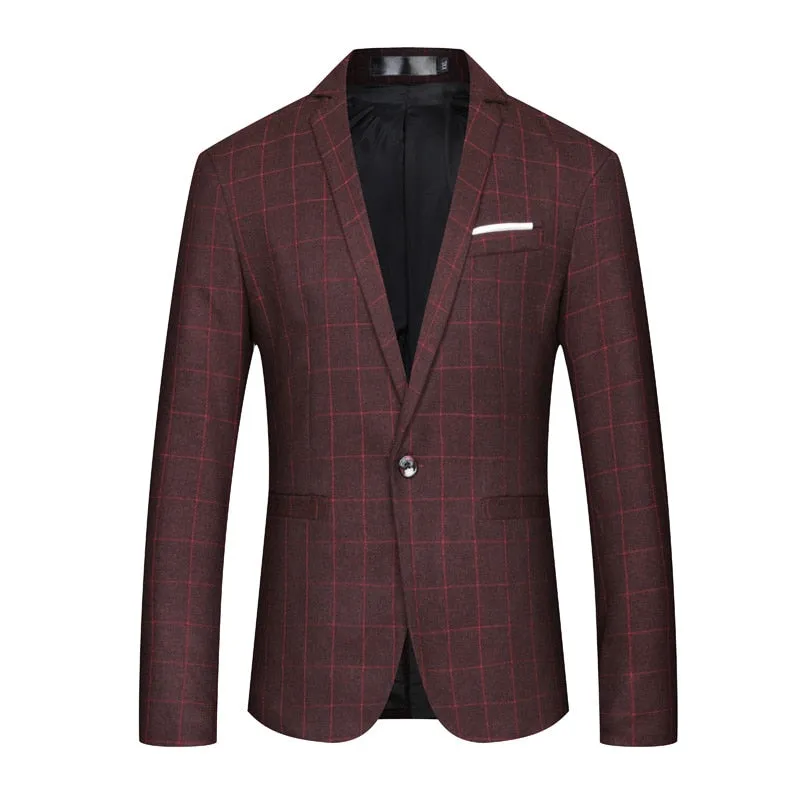 West Louis™ Slim Fit Classic Smart Blazer