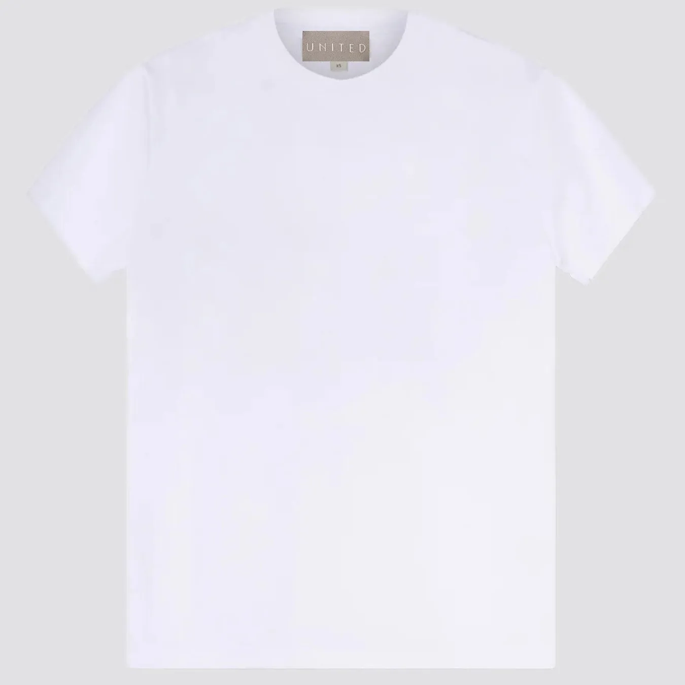 White Classic Cotton Crewneck T-shirt