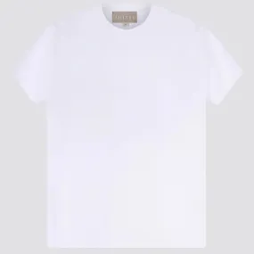 White Classic Cotton Crewneck T-shirt