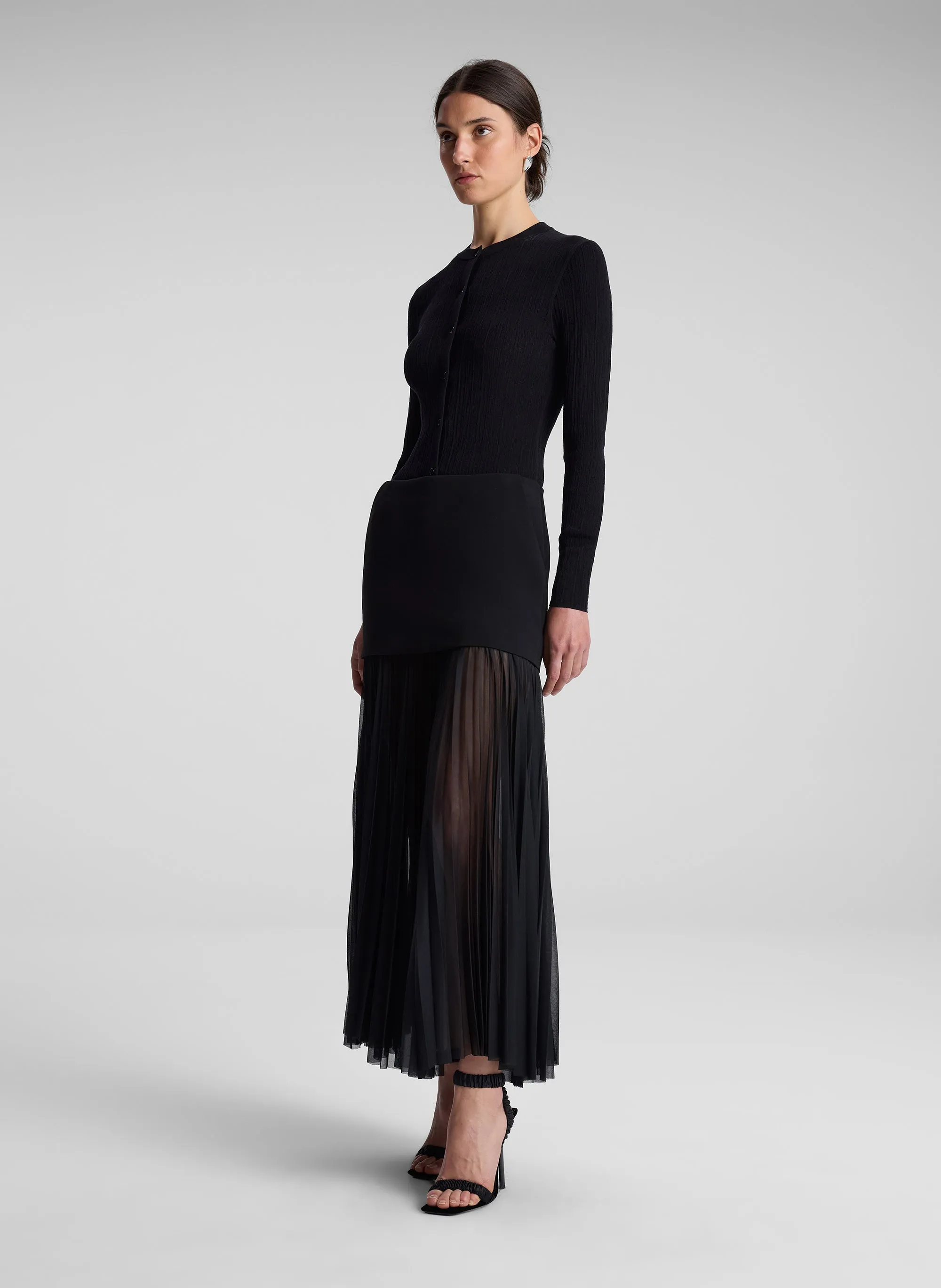 Willa Pleated Maxi Skirt