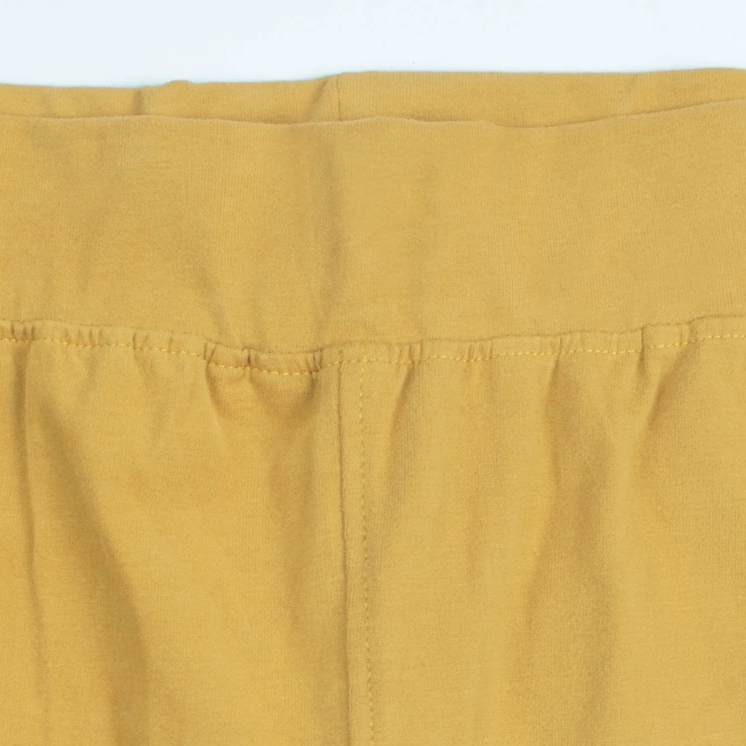 WOMEN'S STRETCHY MUSTARD LEGGINGS