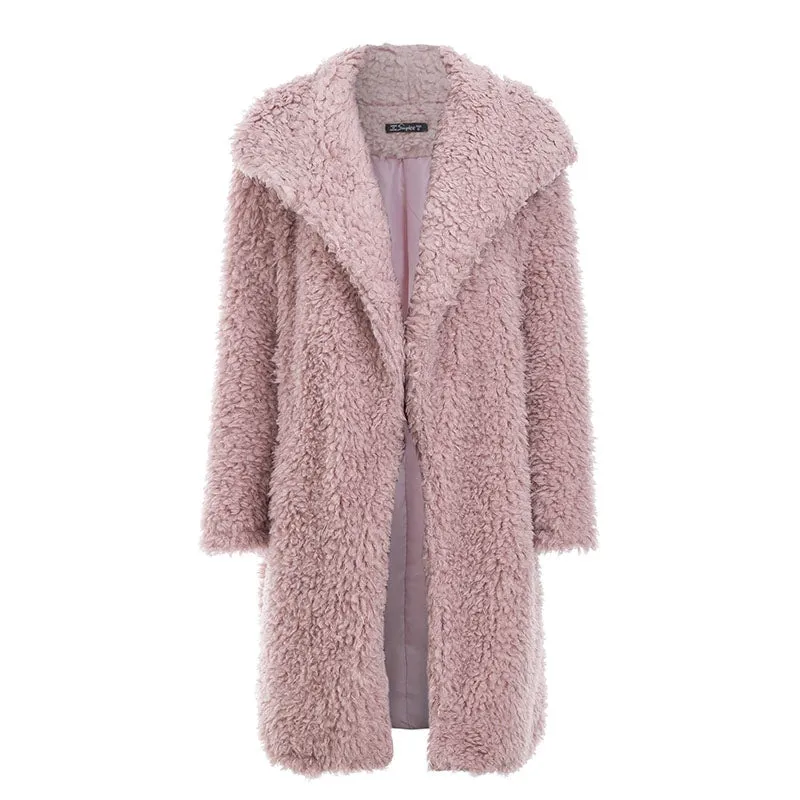 Women's Winter Faux Fur Coat