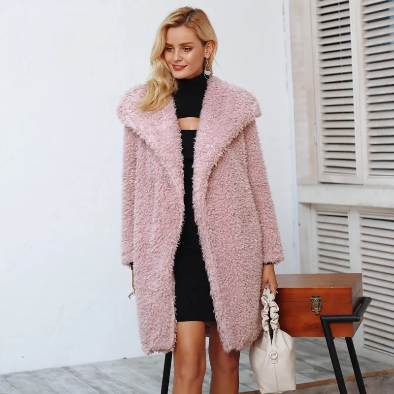 Women's Winter Faux Fur Coat