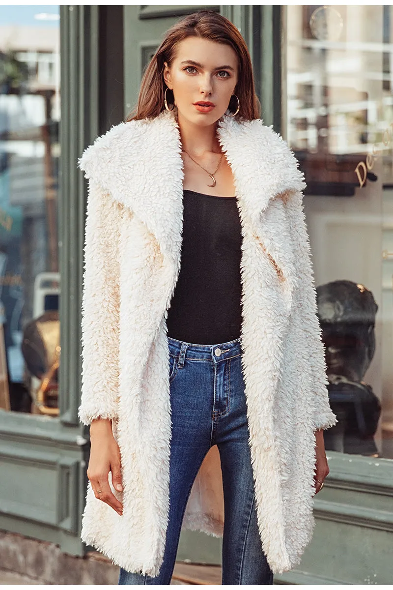 Women's Winter Faux Fur Coat