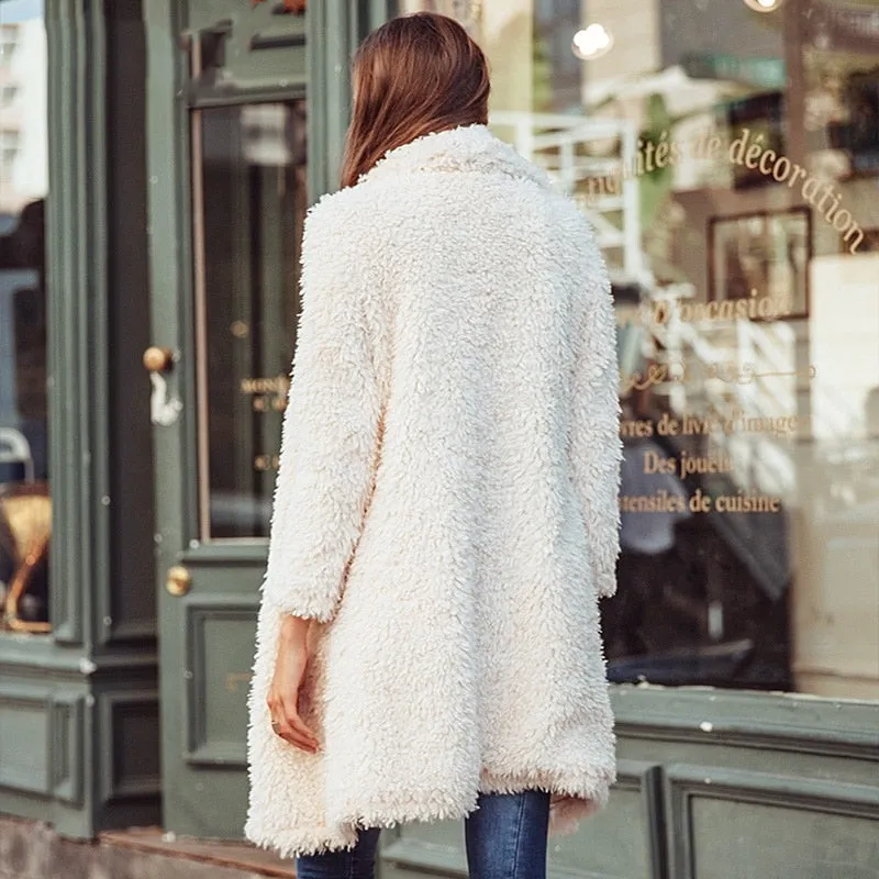 Women's Winter Faux Fur Coat