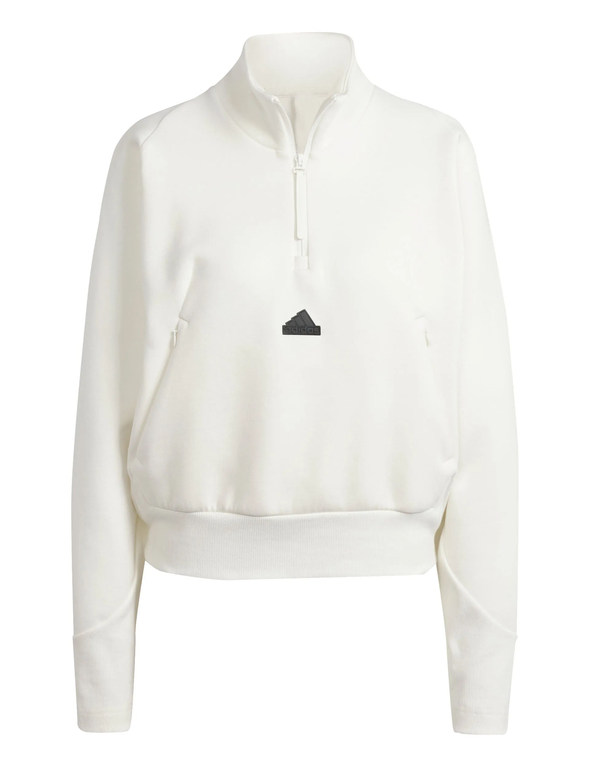 Z.N.E. Quarter-Zip Track Jacket - Off White