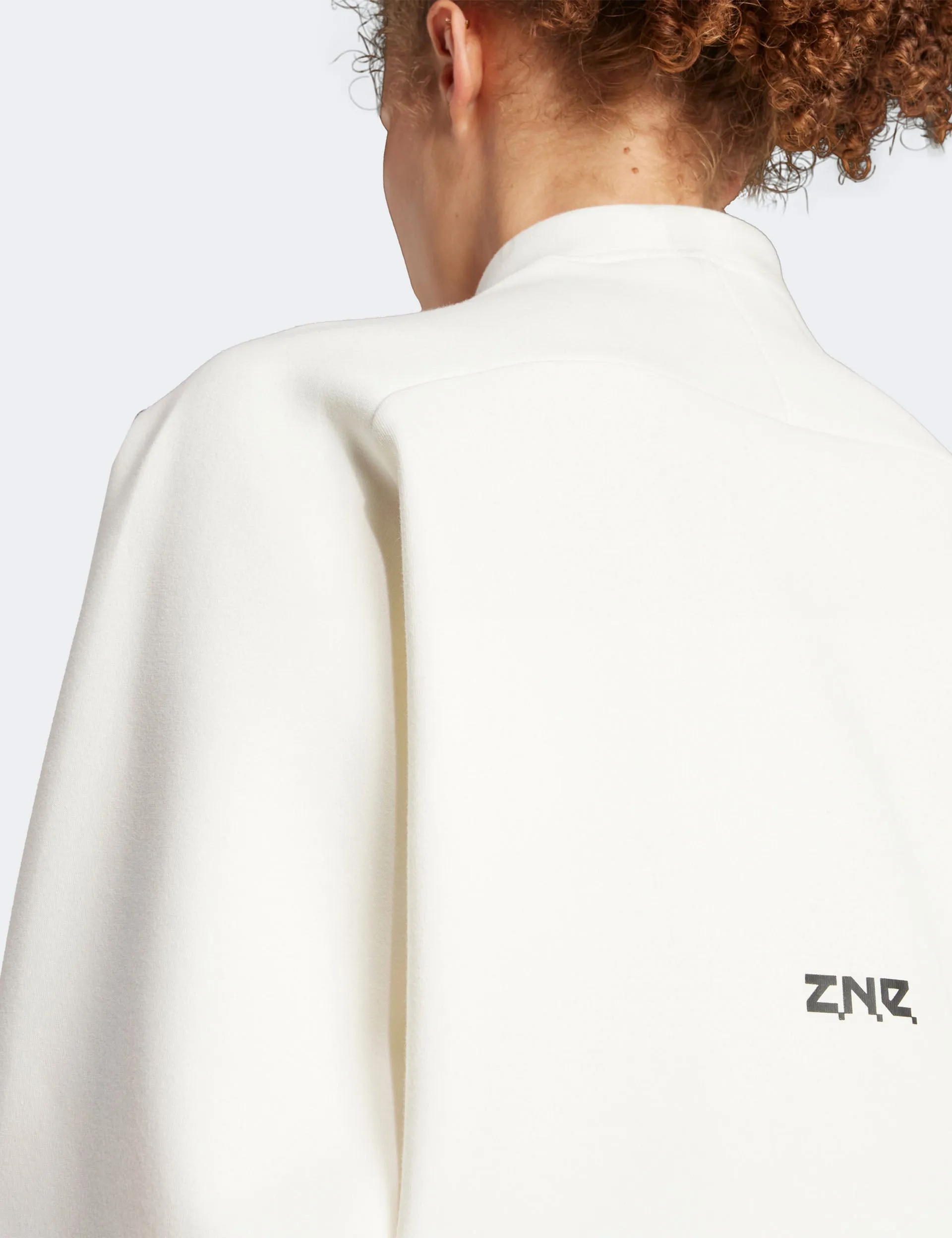 Z.N.E. Quarter-Zip Track Jacket - Off White